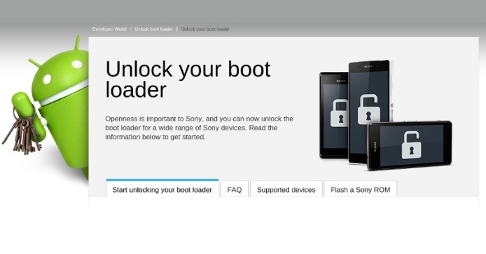 Sony 推出官方 Bootloader 解鎖教學短片