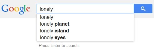 聖誕無人陪  「寂寞」成 Google 熱門搜尋字