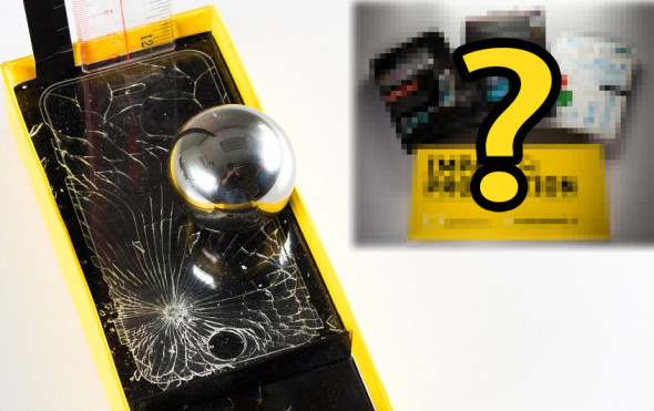 【地獄實試】鐵球撞擊 9H 玻璃貼！ 4 款貼 2 款爆芒