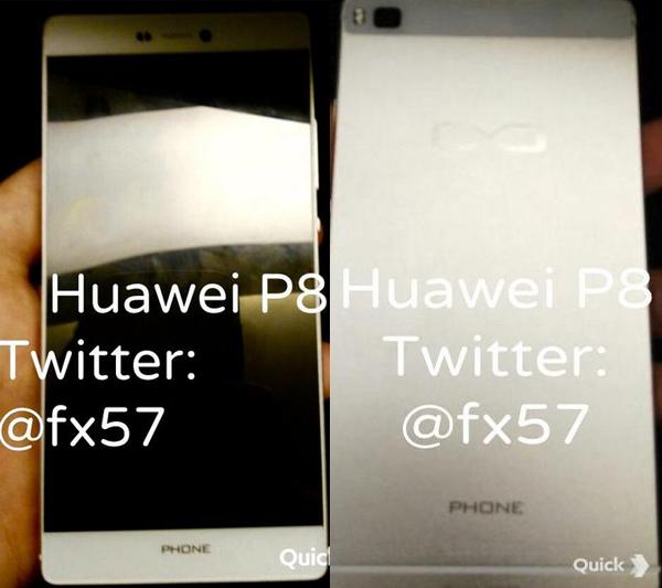 超窄邊框設計！HUAWEI P8 工程機實照首度曝光