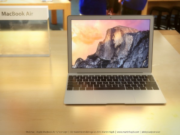 更薄更細！12 吋 MacBook Air Retina 全新圖曝光