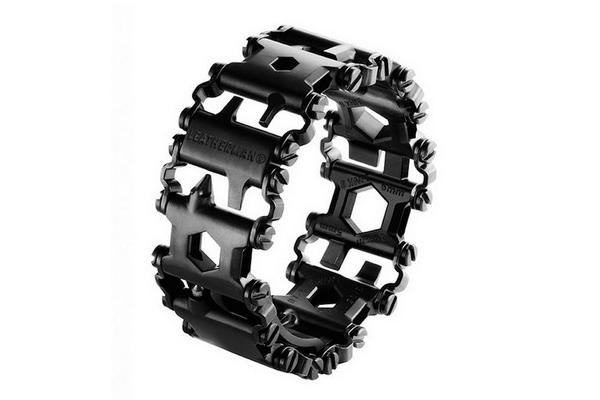 男人的浪漫！Leatherman Tread 不銹鋼手環暗藏 25 種小工具