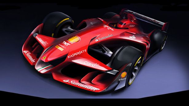 法拉利展示未來 Formula 1 賽車設計