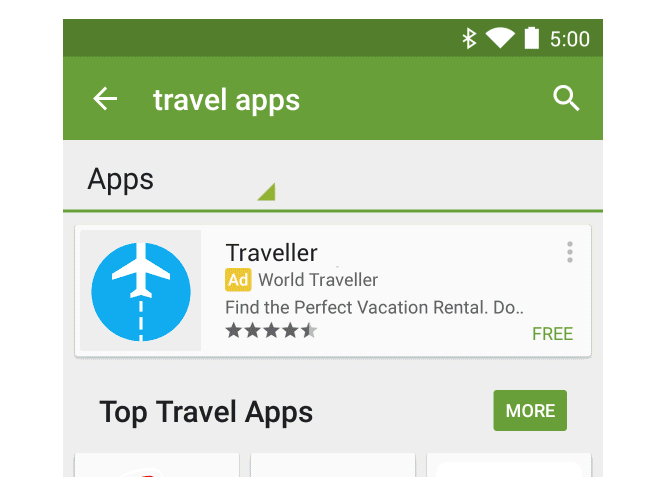 俾錢搶頭位！Google Play Store 加入廣告賺多筆