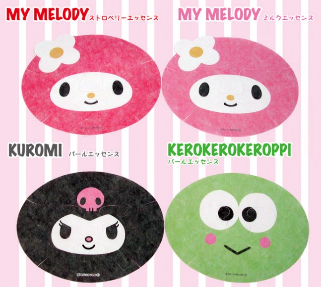 Narikiri 面膜第二彈！My Melody、Kuromi、Keroppi 彩色面膜