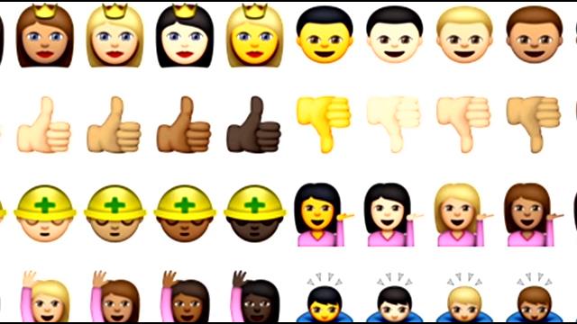 阿森一族是亞洲人？蘋果新增 6種膚色 emoji 表情