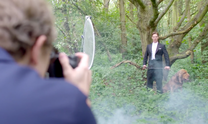 型仔加靚景！為 Benedict Cumberbatch 拍攝 Vanity Fair 特輯花絮