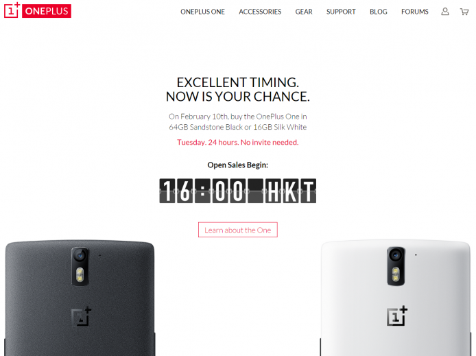 清貨尾？唔洗再等！OnePlus One 逢週二 16：00 開賣 24 小時