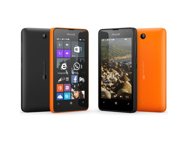 超平價！Microsoft 入門級新機 Lumia 430 將可升級至 Windows 10