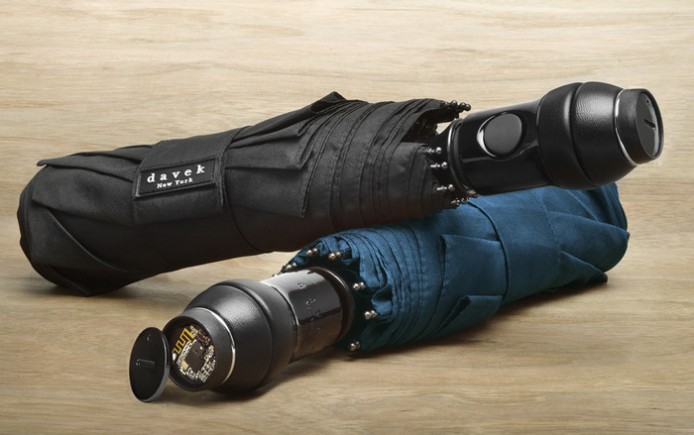 連接智能手機  Davek 雨遮內置藍牙唔怕漏低