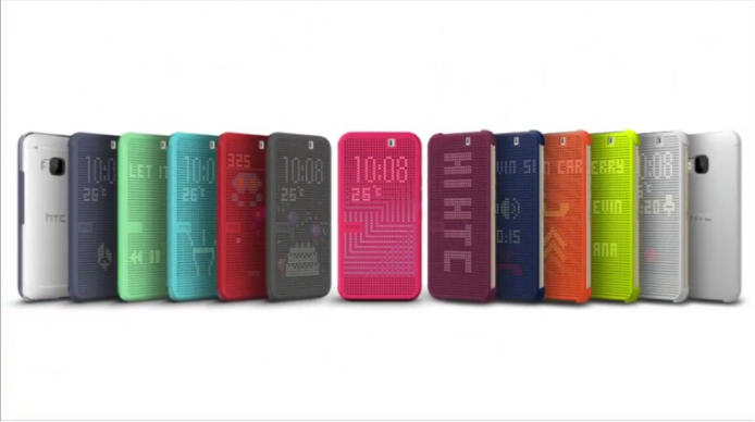 HTC 推出全新 Dot View Case 可自設圖案