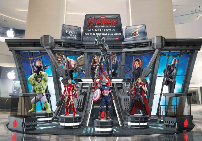 試下是否能拿起雷神之槌？希慎廣場復活節《復仇者聯盟2：奧創紀元》大型展覽