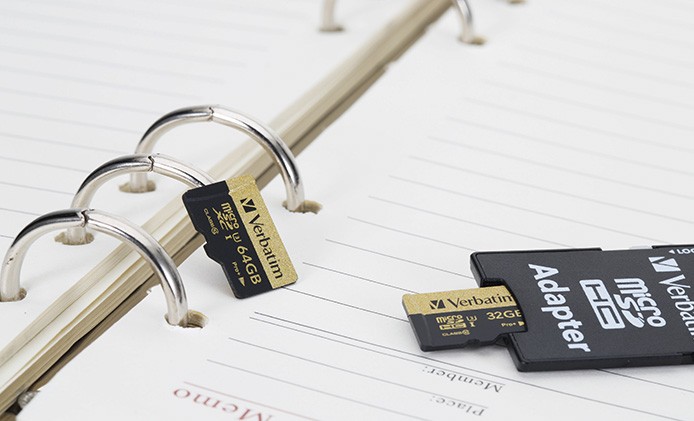 防水、耐溫、超極速 90MB/s – Verbatim PRO+ microSDHC/SHXC 記憶卡