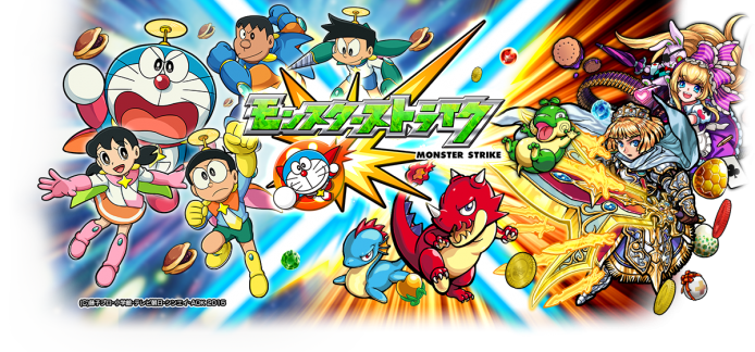Monster Strike X 多啦 A 夢合作時間延長，新手都可拎大雄/多啦 A 夢