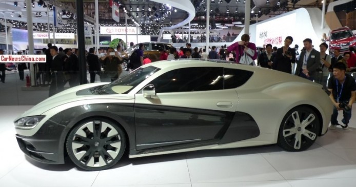 0 – 100km/h 只需 4.6 秒   大陸車廠展出首部電動跑車