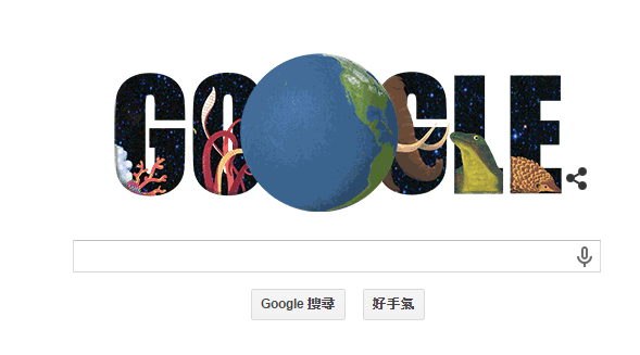響應世界地球日，Google 首頁變動物心理測驗