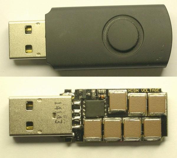 小心比人「隊」！特製 USB 手指一插燒壞電腦
