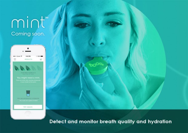 量度口臭兼評分   Mint 口氣偵測器