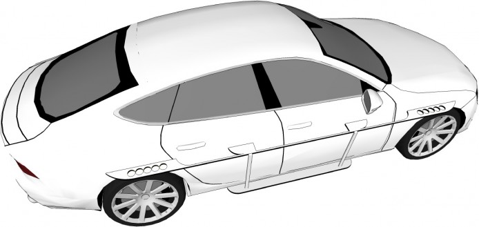 防止車身被刮花   公司研發伸縮式防撞欄