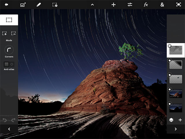 Adobe 將停止提供 Photoshop Touch，專心開發雲端服務群