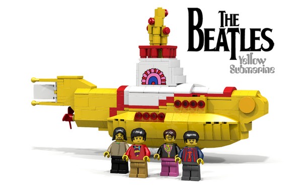 LEGO Ideas 最新作品！Beatles Yellow Submarine 重現經典黃色潛水艇