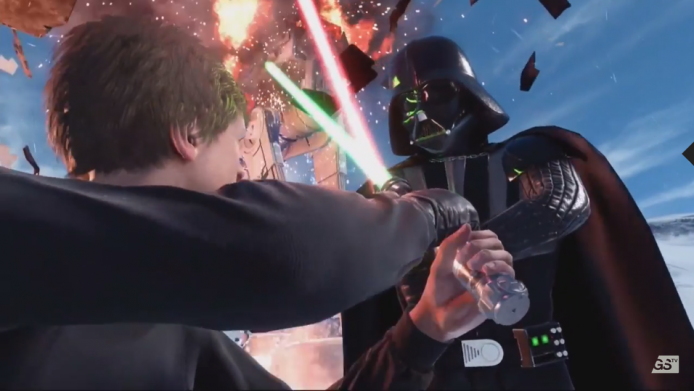 星戰迷必睇《Star Wars Battlefront》20 vs 20 Gameplay 公開，有空戰有格劍