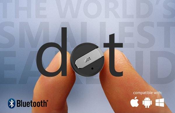 只有毫子咁大！全球最細無線藍牙耳機 Dot 正式誕生