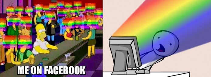 數碼港女週記：Facebook 彩虹背後有陰謀 ?