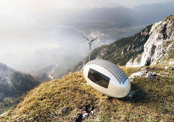 搵個山頭自給自足！Ecocapsule 流動膠囊屋接受預訂