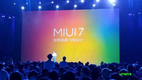 小米正式發表全新 MIUI 7 系統！更快速、慳電及新增「小米漫遊」服務