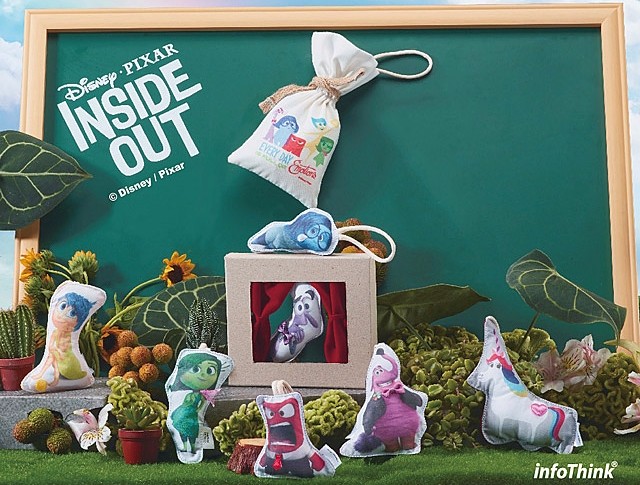 過癮棉質布料《Inside Out》USB 手指
