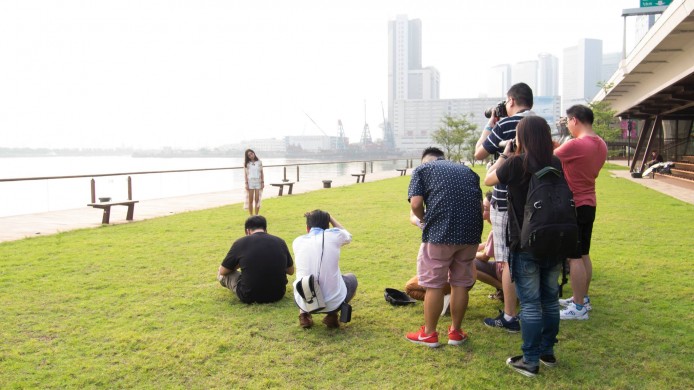 【TechUp 教室報告】wire 民上完堂即刻影到「搵到食」人像作品