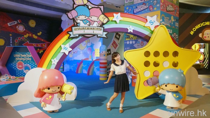 置身巨型棋盤世界！依莉詩挑戰 7大 Sanrio 遊戲大師