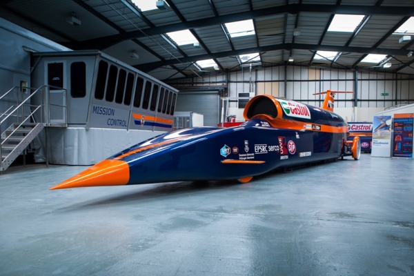 全球最快跑車即將面世！Bloodhound Supersonic Car 最高時速達 1,609 公里