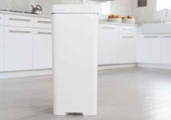 清理垃圾更方便！brunoSMART 智能垃圾桶可真空吸入各種垃圾