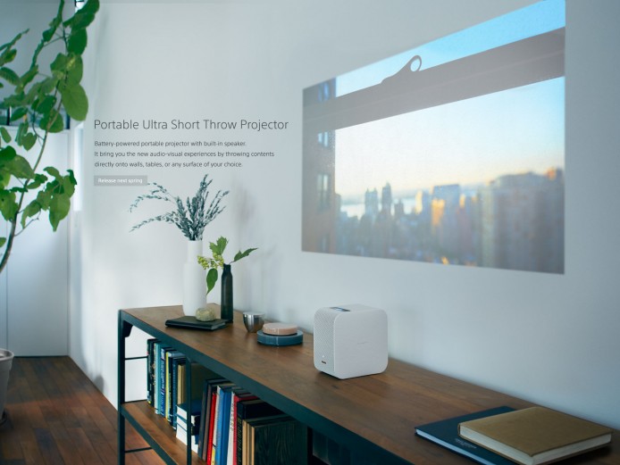 超慳位可取代大電視 ?  Sony LSPX-P1 手提超短投 Projector