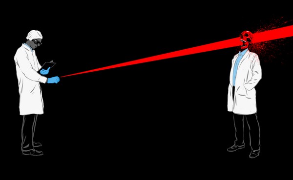 理論上可行！集合幾多支鐳射筆才有機會對人造成致命傷害呢？