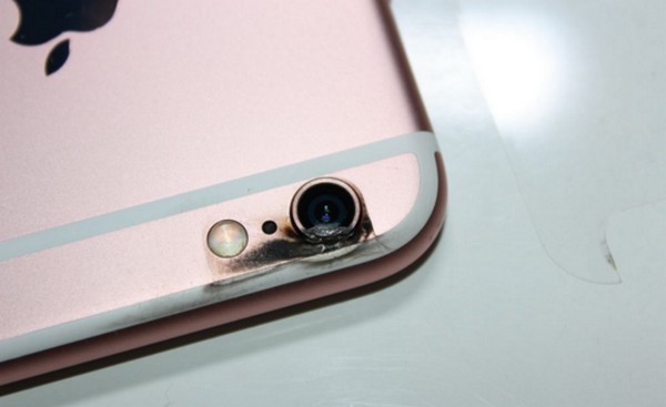 後置鏡頭燒到熔！iPhone 6s 終出現首宗爆炸事件