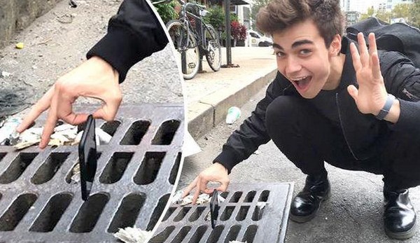 你敢唔硬玩？今年潮流興玩「極限拎手機」挑戰超緊張刺激