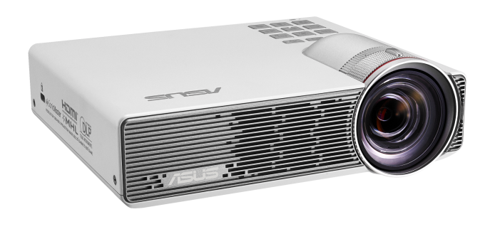 1 米投影 58 吋畫面，便攜式多功能投影機 ASUS P3B