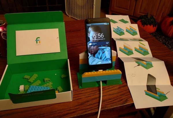 提前送禮物！Google 向每位 Project Fi 用戶贈送 LEGO 手機充電底座