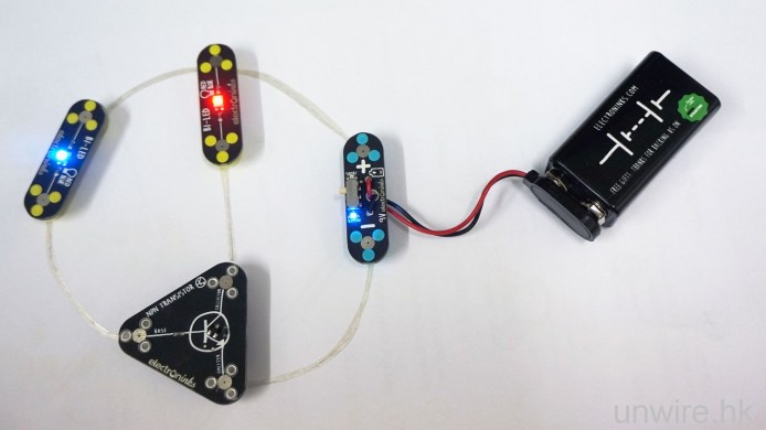 依莉詩：「一畫即通電~ 簡單電路版自畫」－ Circuit Scribe 電路墨水筆評測