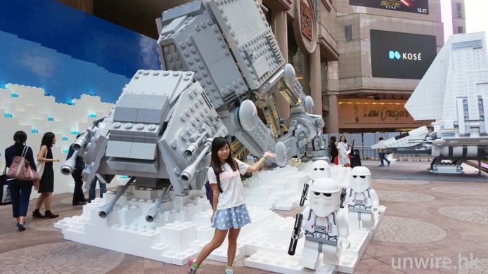 6米 LEGO 高帝國 AT-AT 登陸時代廣場！《星球大戰》大型展覽第 2 彈率先睇