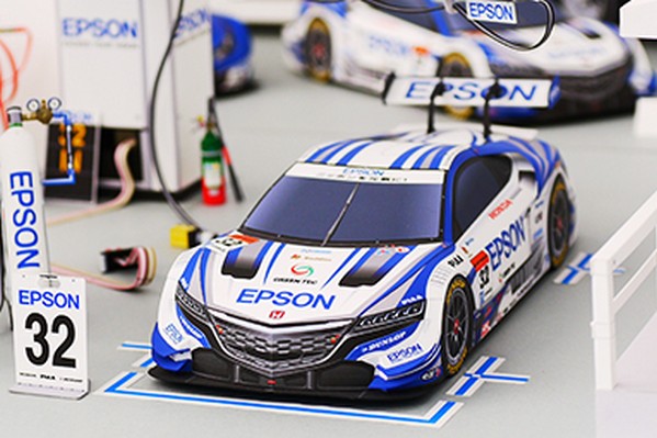 免費用紙自己砌！Epson 官網提供 Honda NSX 紙模型圖檔