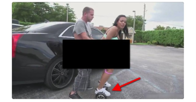 將 HoverBoard 變 Sex Toy   美國潮童新玩法