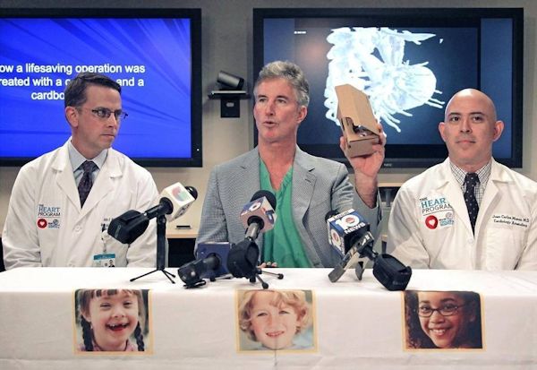 醫生以 Google Cardboard 救活 4 個月大心臟病女嬰