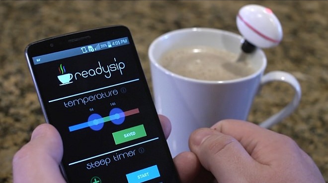 不再怕燙口！ReadySip 智能溫度計集資中