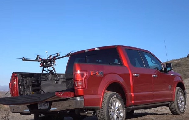 Ford 與 DJI 合作開發車載無人機系統