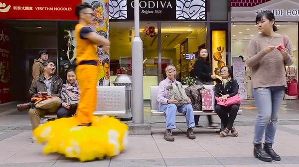 【有片睇】創意無限！台灣團隊將平衡車改裝成《龍珠》觔斗雲