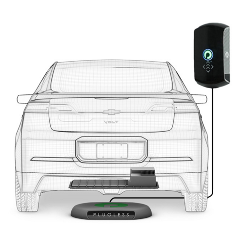 Tesla Model S 將可支援 Plugless Power 無線充電